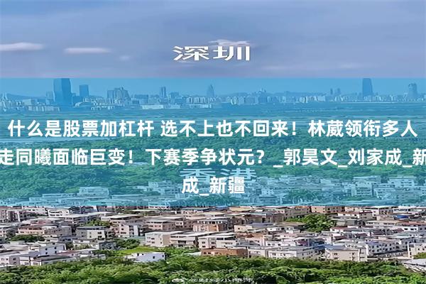什么是股票加杠杆 选不上也不回来！林葳领衔多人出走同曦面临巨变！下赛季争状元？_郭昊文_刘家成_新疆