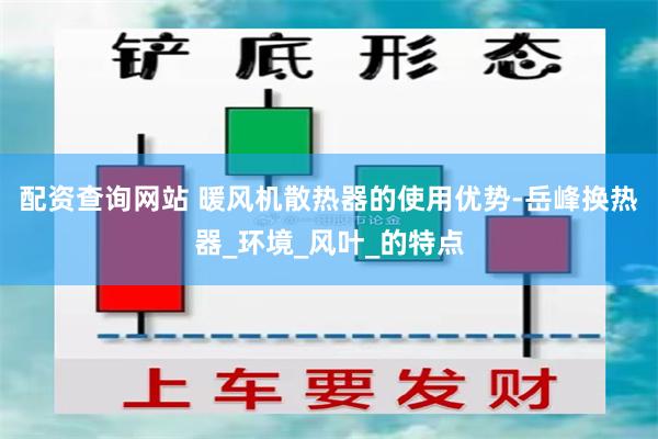 配资查询网站 暖风机散热器的使用优势-岳峰换热器_环境_风叶_的特点