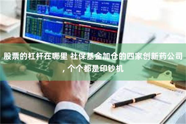 股票的杠杆在哪里 社保基金加仓的四家创新药公司, 个个都是印钞机